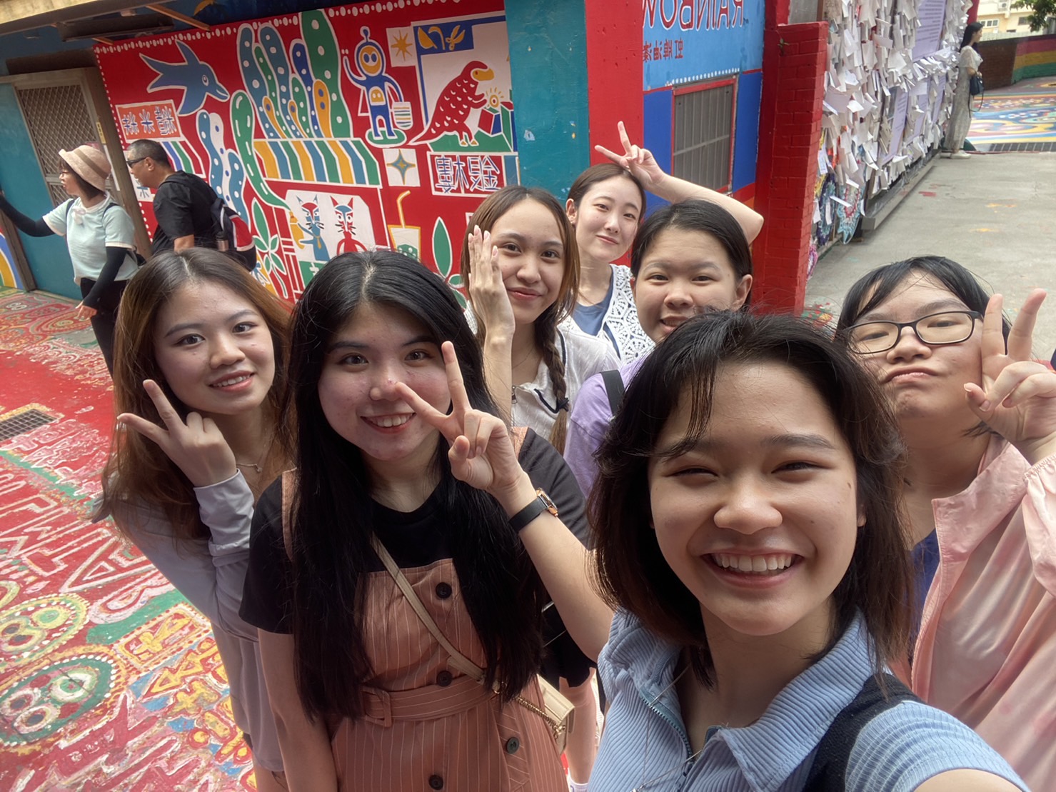 Enjoy the colorfull of the Rainbow Village